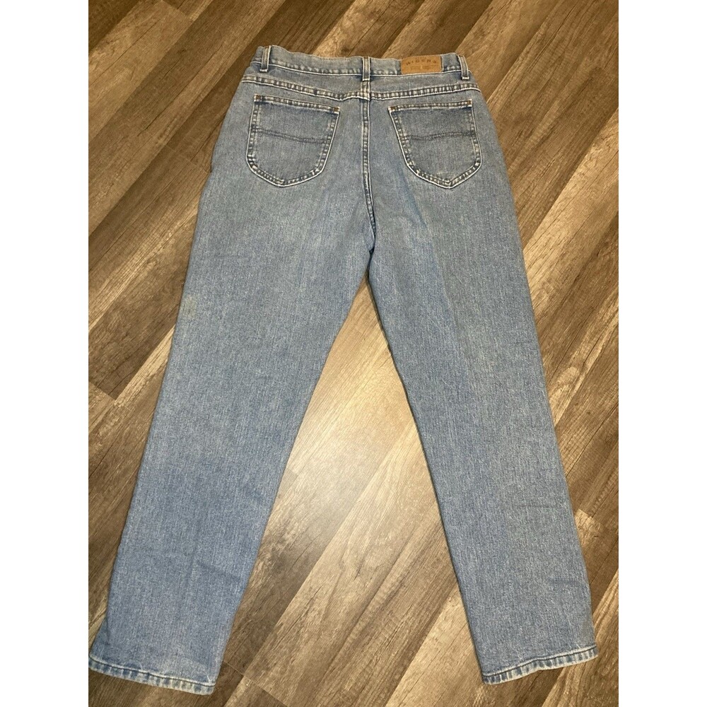 Vintage 90s Riders Womens Jeans 12M 32x30.5 High Rise Mom Straight Y2K Grunge - Picture 2 of 9